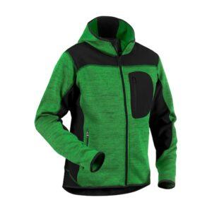Neulottu softshell-takki