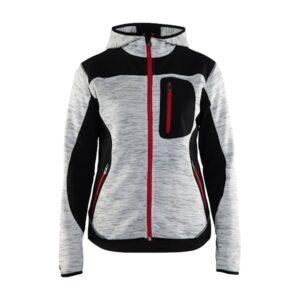 Naisten neulottu softshell-takki
