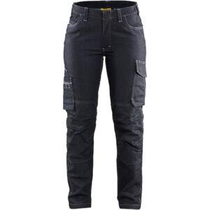 Naisten housut denim stretch