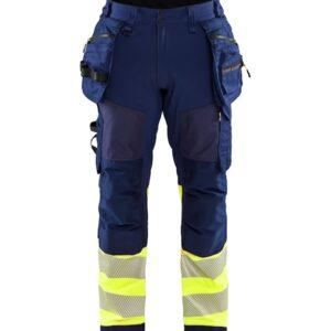 Highvis Softshell-riipputaskuhousut