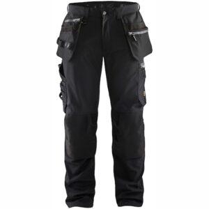 Softshell-riipputaskuhousut stretch