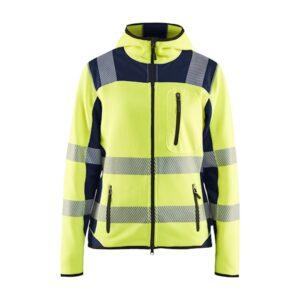 Naisten highvis takki neulottu