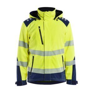 Highvis Softshell-takki kevyesti topattu