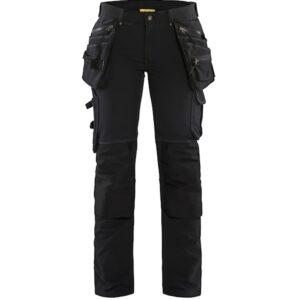 X1900 Naisten riipputaskuhousut 4-way stretch