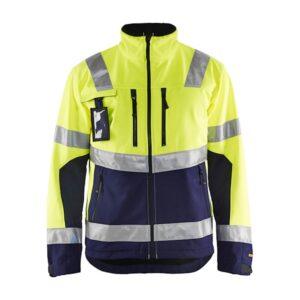 Highvis softshell-takki