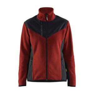 Naisten neulottu softshell-takki