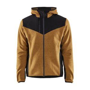 Neulottu Softshell-takki